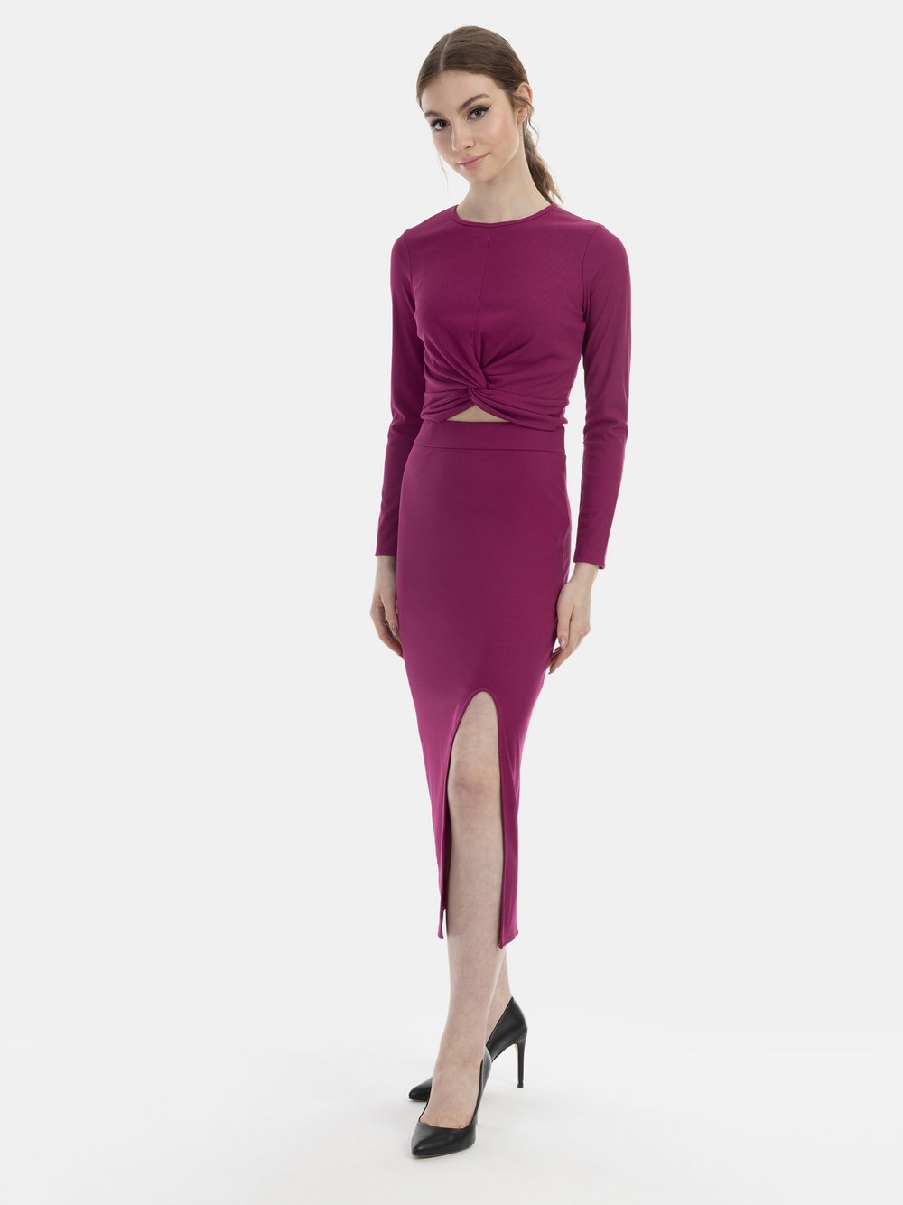 MyMo Jersey-Midirock Damen