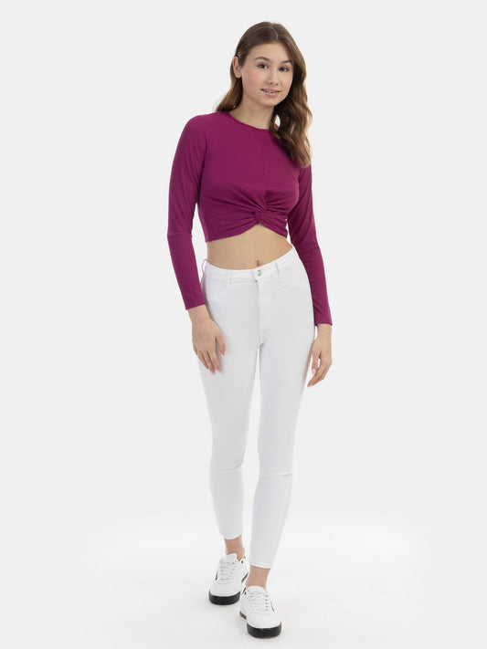 MyMo Langarmshirt Damen