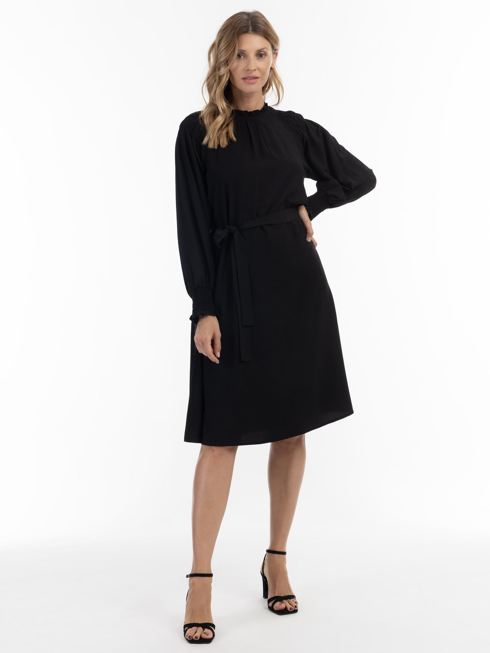 Usha Midikleid Damen Viskose