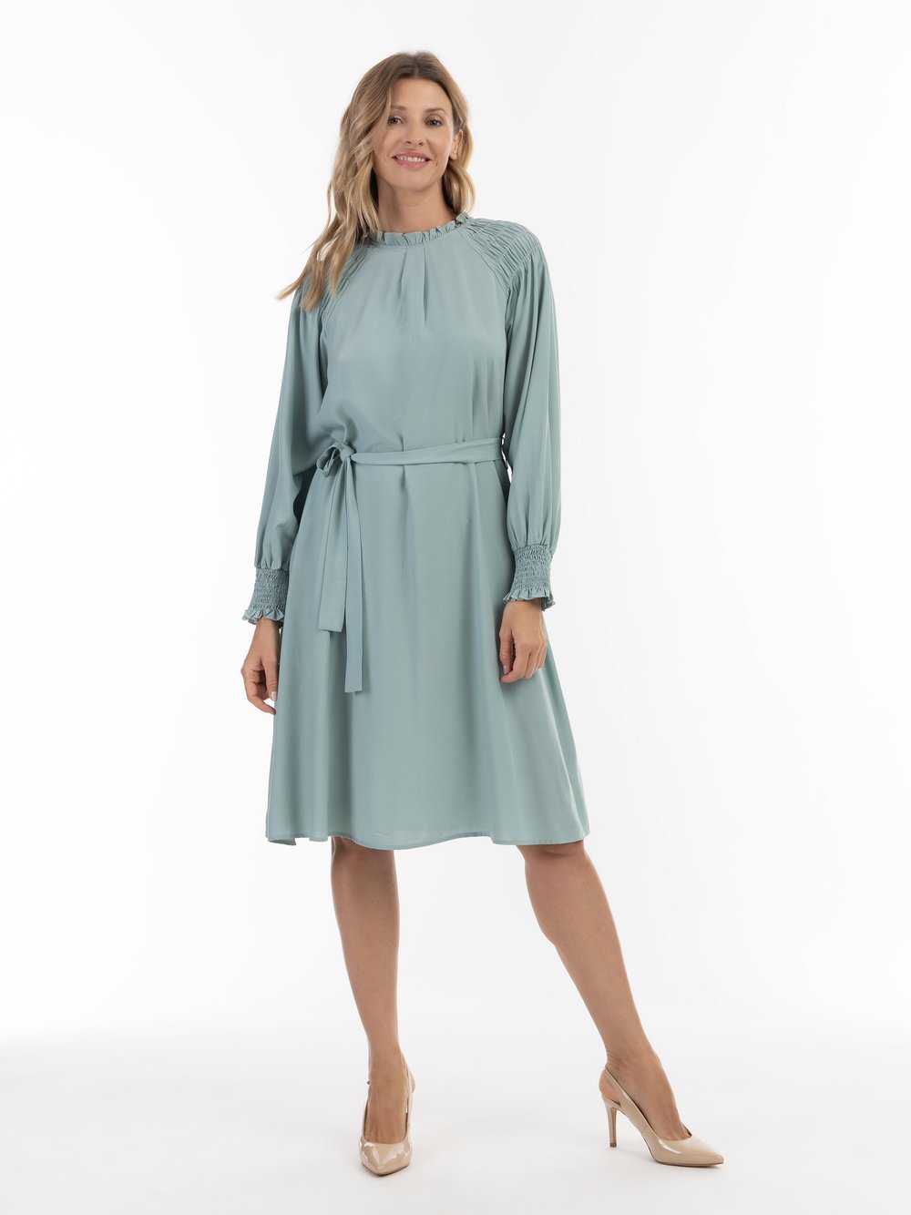 Usha Midikleid Damen Viskose