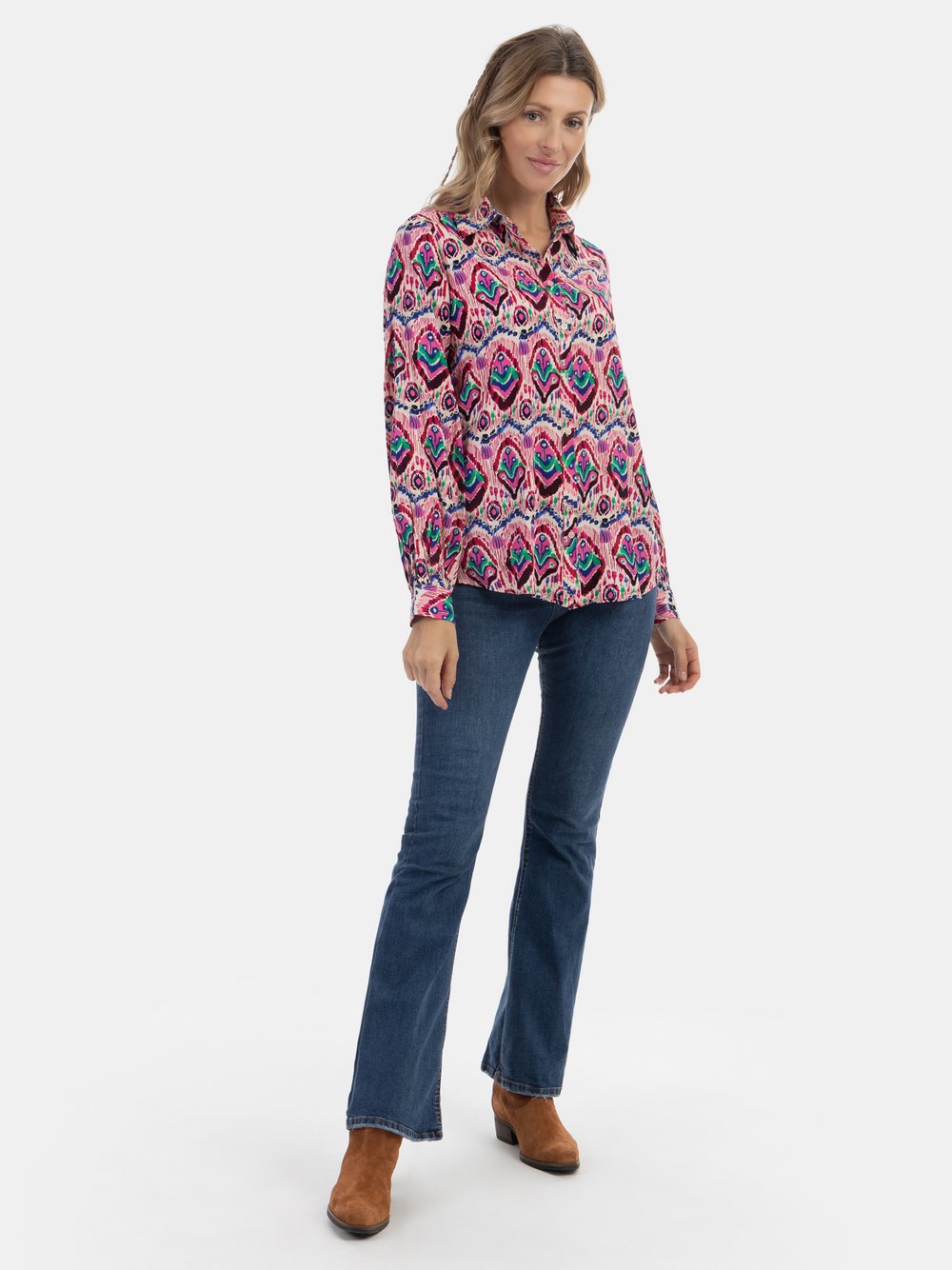 Usha Bluse Damen Viskose