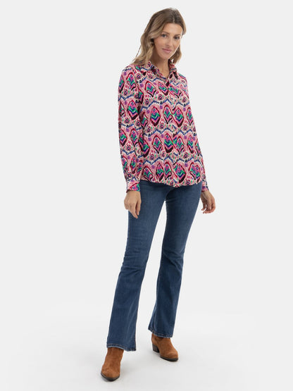 Usha Bluse Damen Viskose