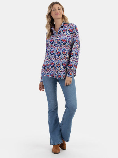 Usha Bluse Damen Viskose