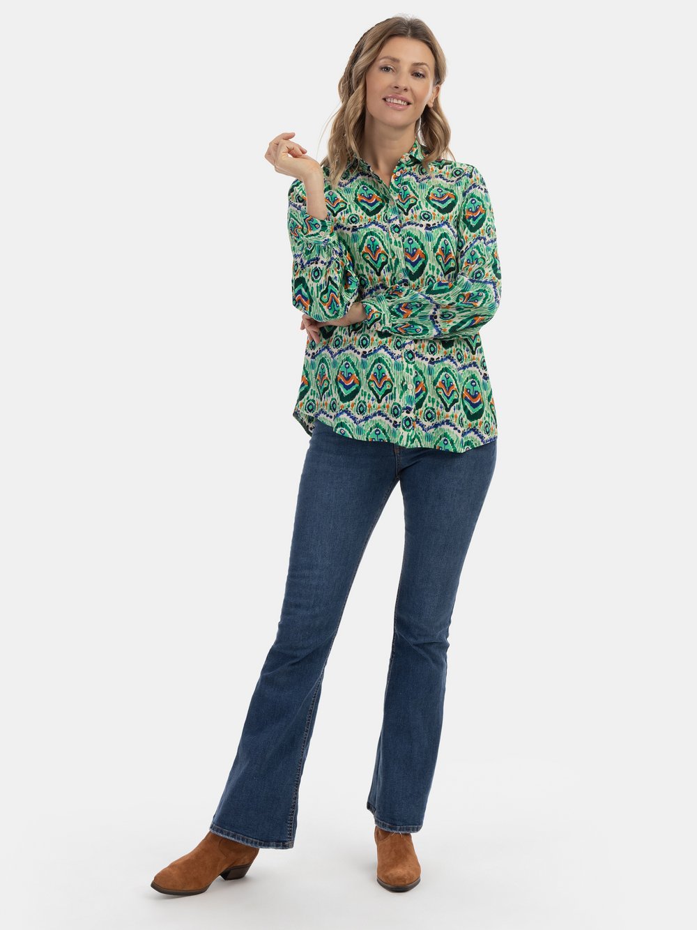 Usha Bluse Damen Viskose