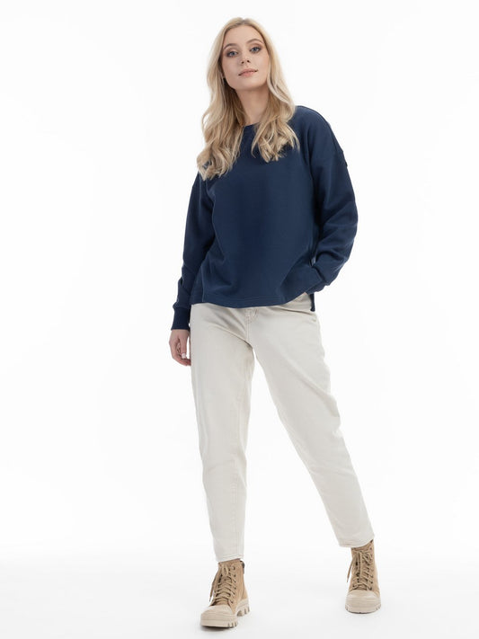 Dreimaster Oversize-Sweatshirt Damen Baumwolle