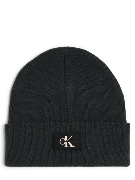 Calvin Klein Jeans Mütze mit Cashmere-Anteil Herren Wolle