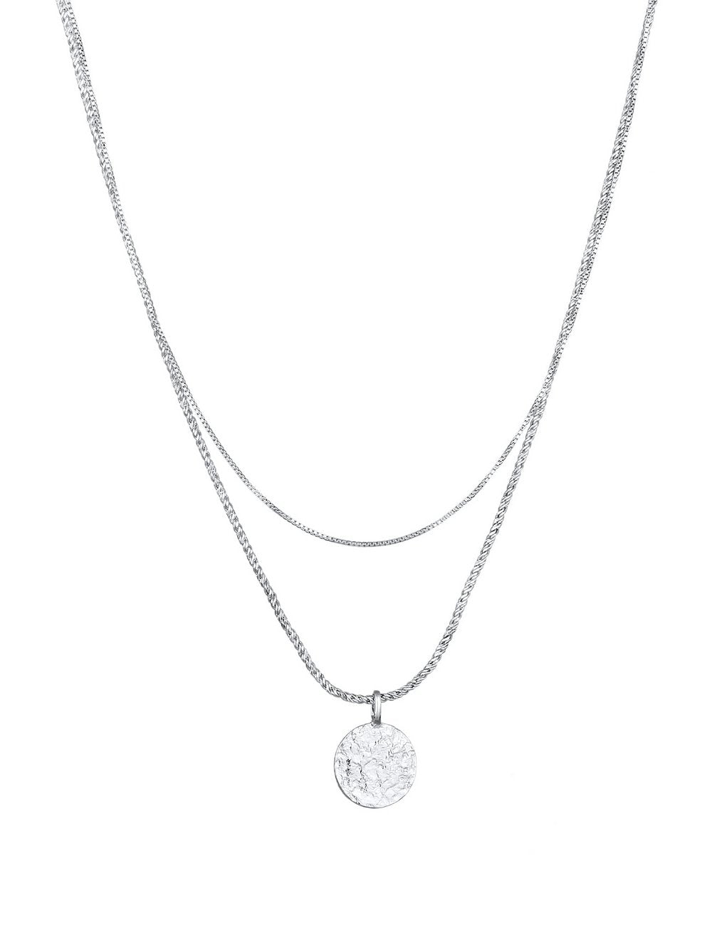 KUZZOI Halskette Damen Sterlingsilber