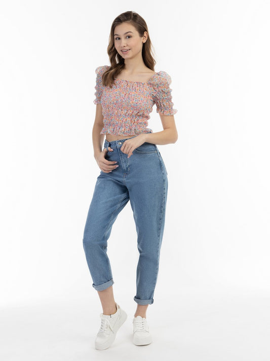 MyMo Blusenshirt Damen bedruckt