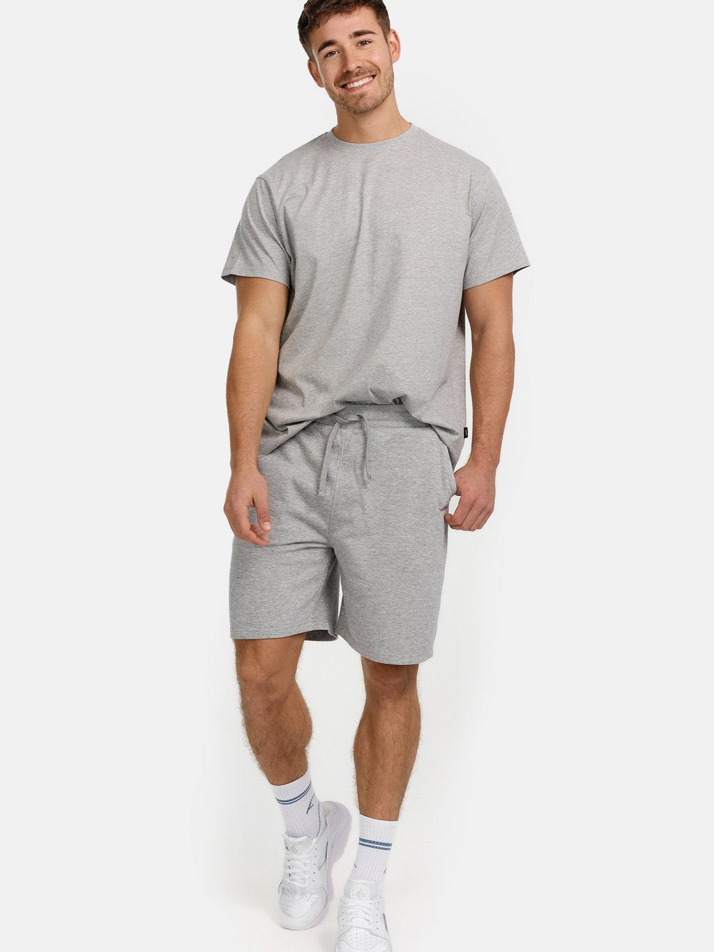 Indicode Shorts & Shirt Set Herren Baumwolle