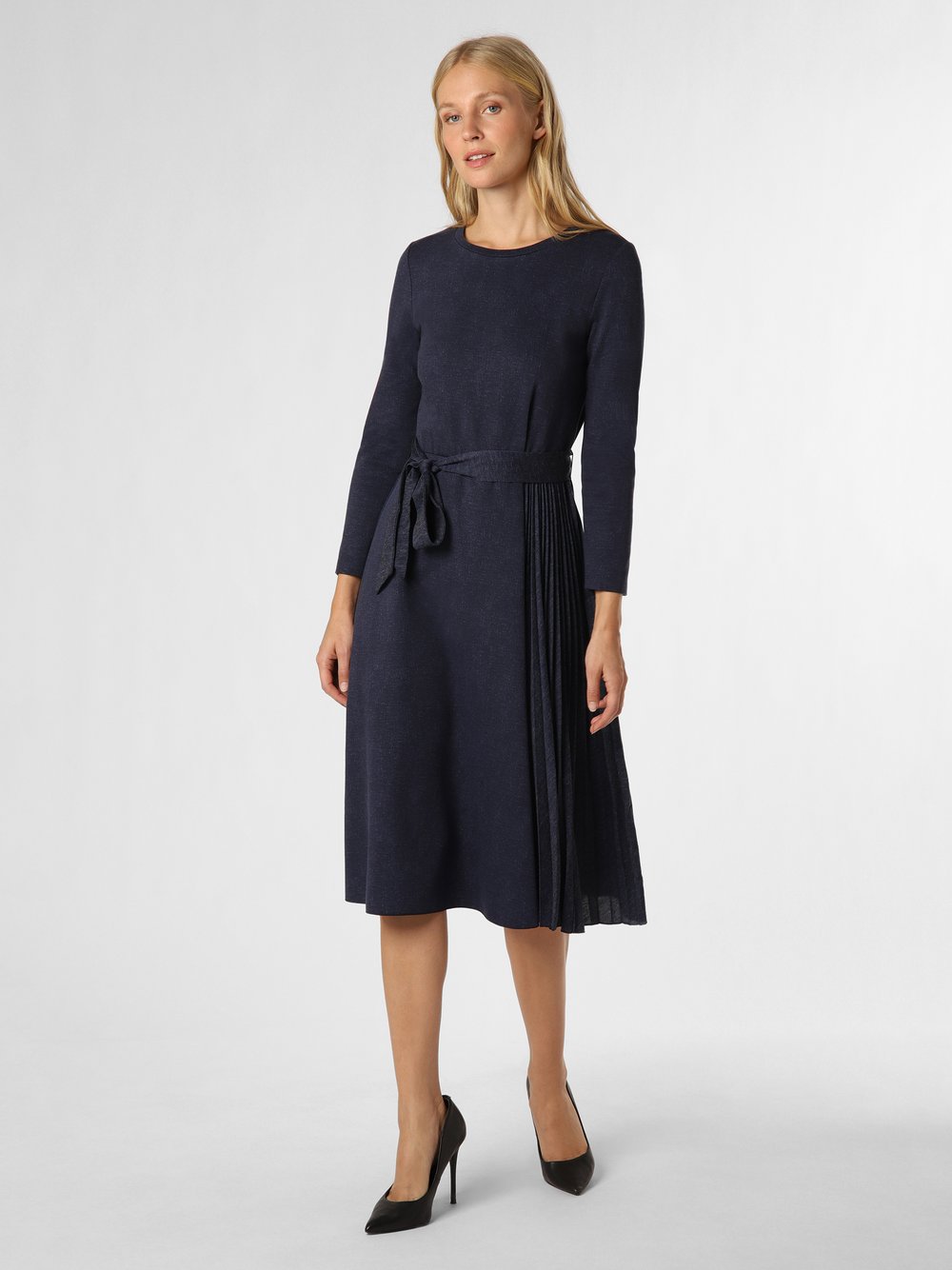 Weekend Max Mara Kleid Damen Baumwolle meliert