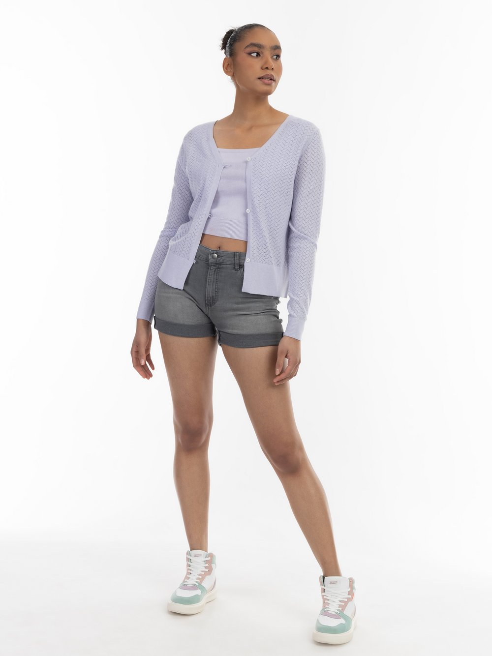 MyMo Strickjacke Damen Viskose