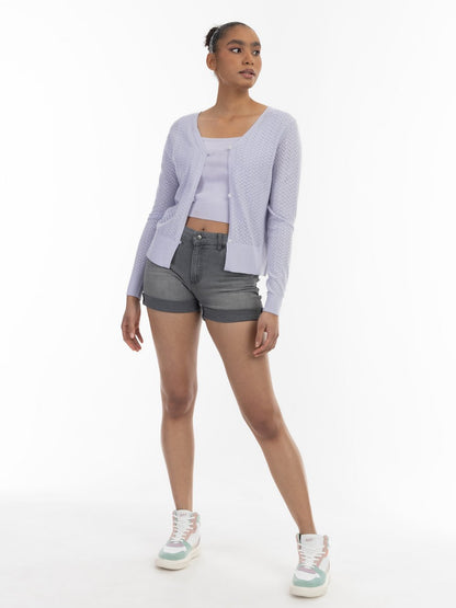 MyMo Strickjacke Damen Viskose