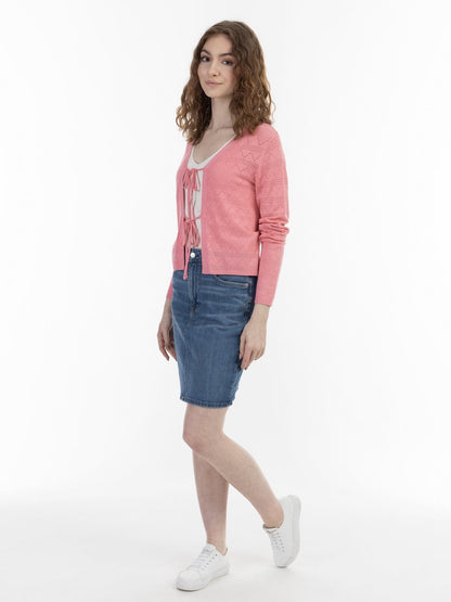 MyMo Strickjacke Damen Viskose