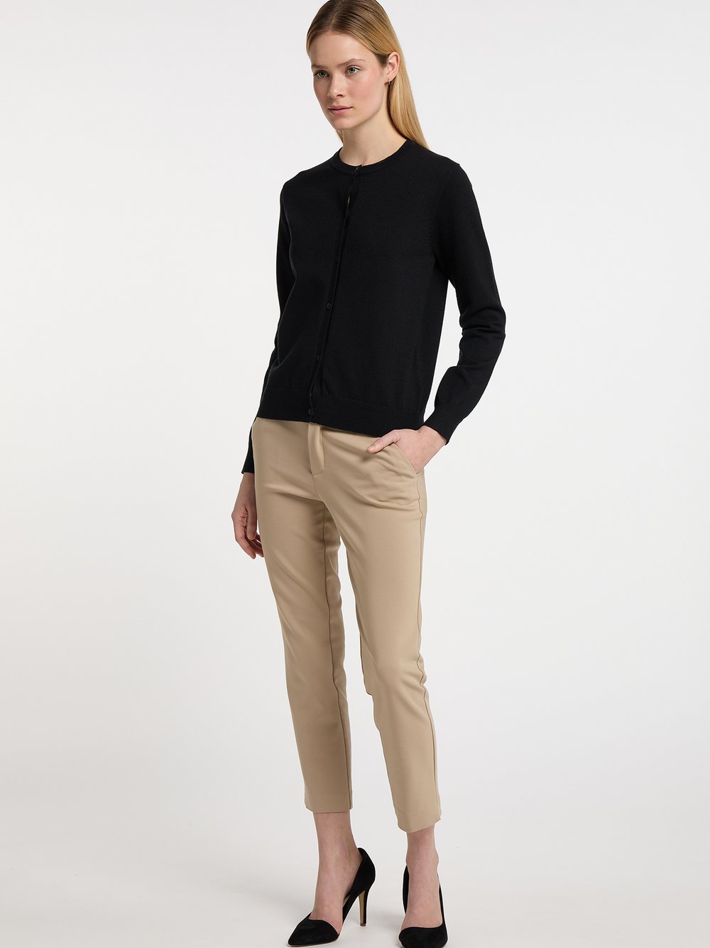 Dreimaster Strickjacke Damen Viskose