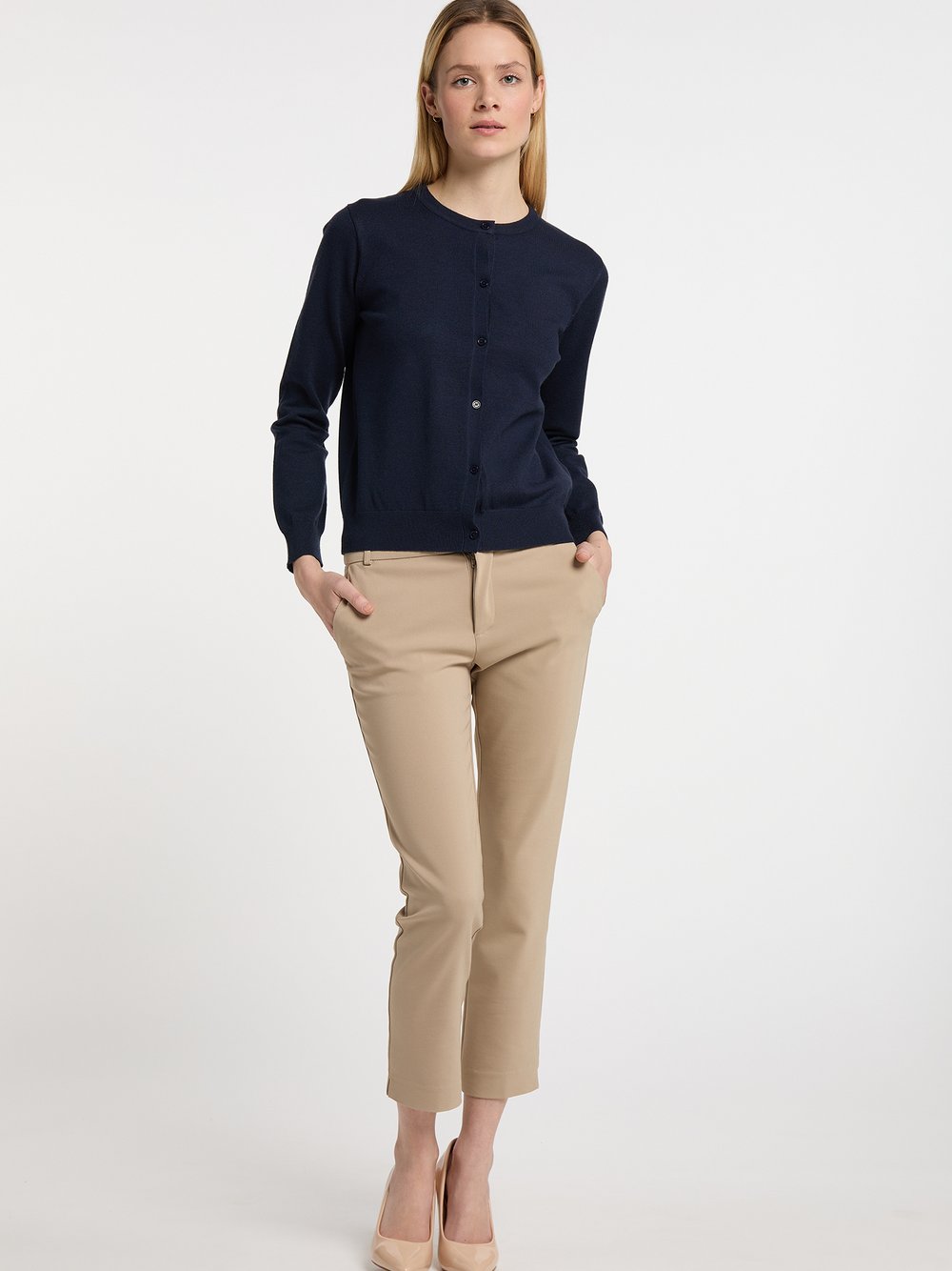 Dreimaster Strickjacke Damen Viskose