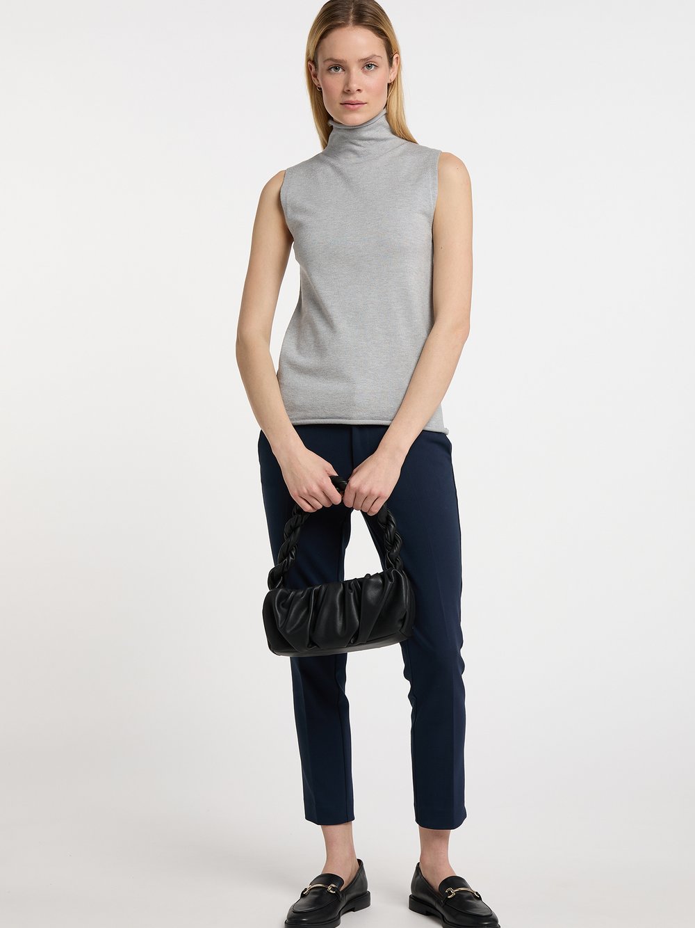 Dreimaster Strickoberteil Damen Viskose