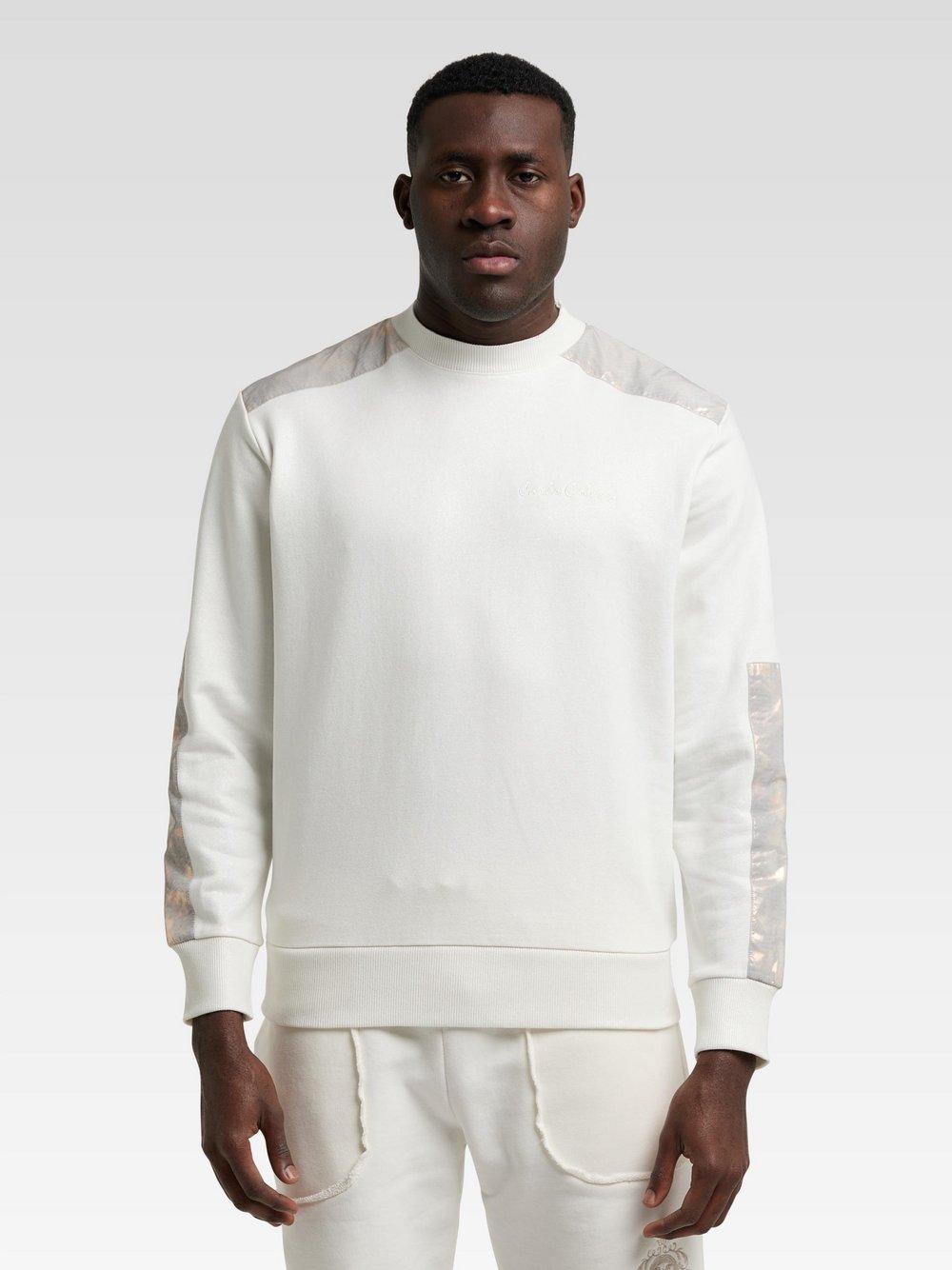 Carlo Colucci Sweatshirt Herren Baumwolle bedruckt