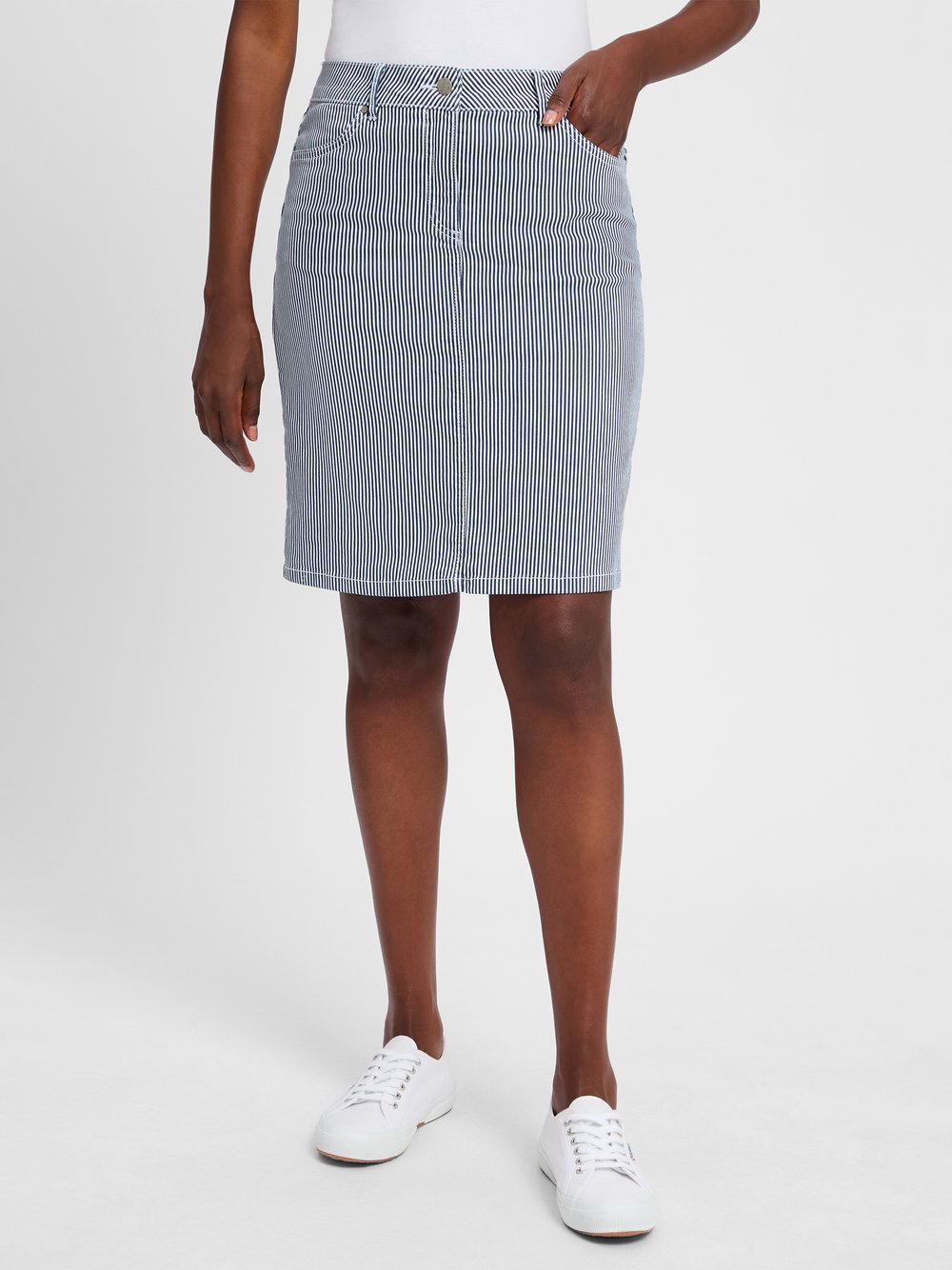 VG Rock Damen Baumwolle gestreift