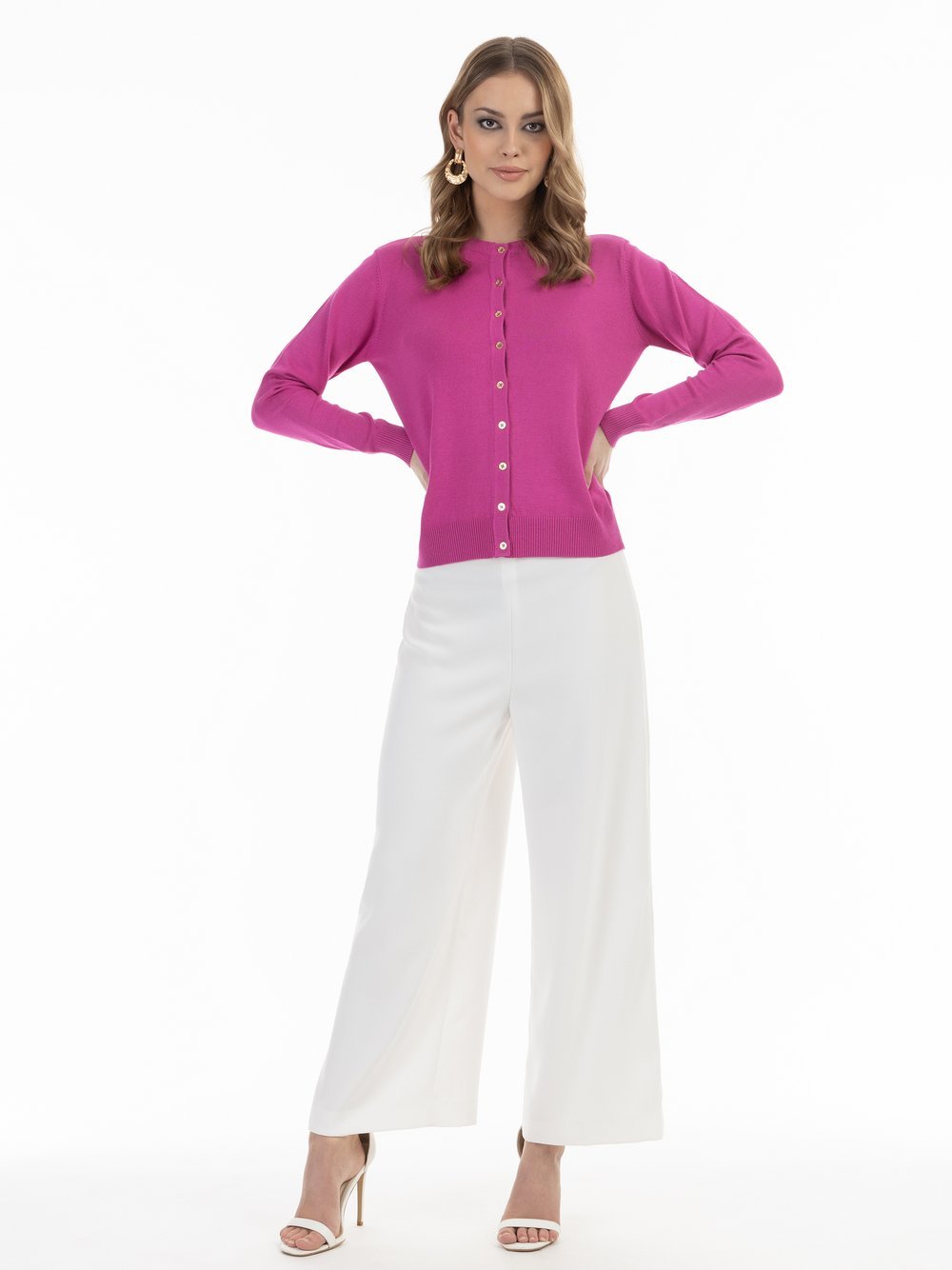 Faina Strickjacke Damen Viskose