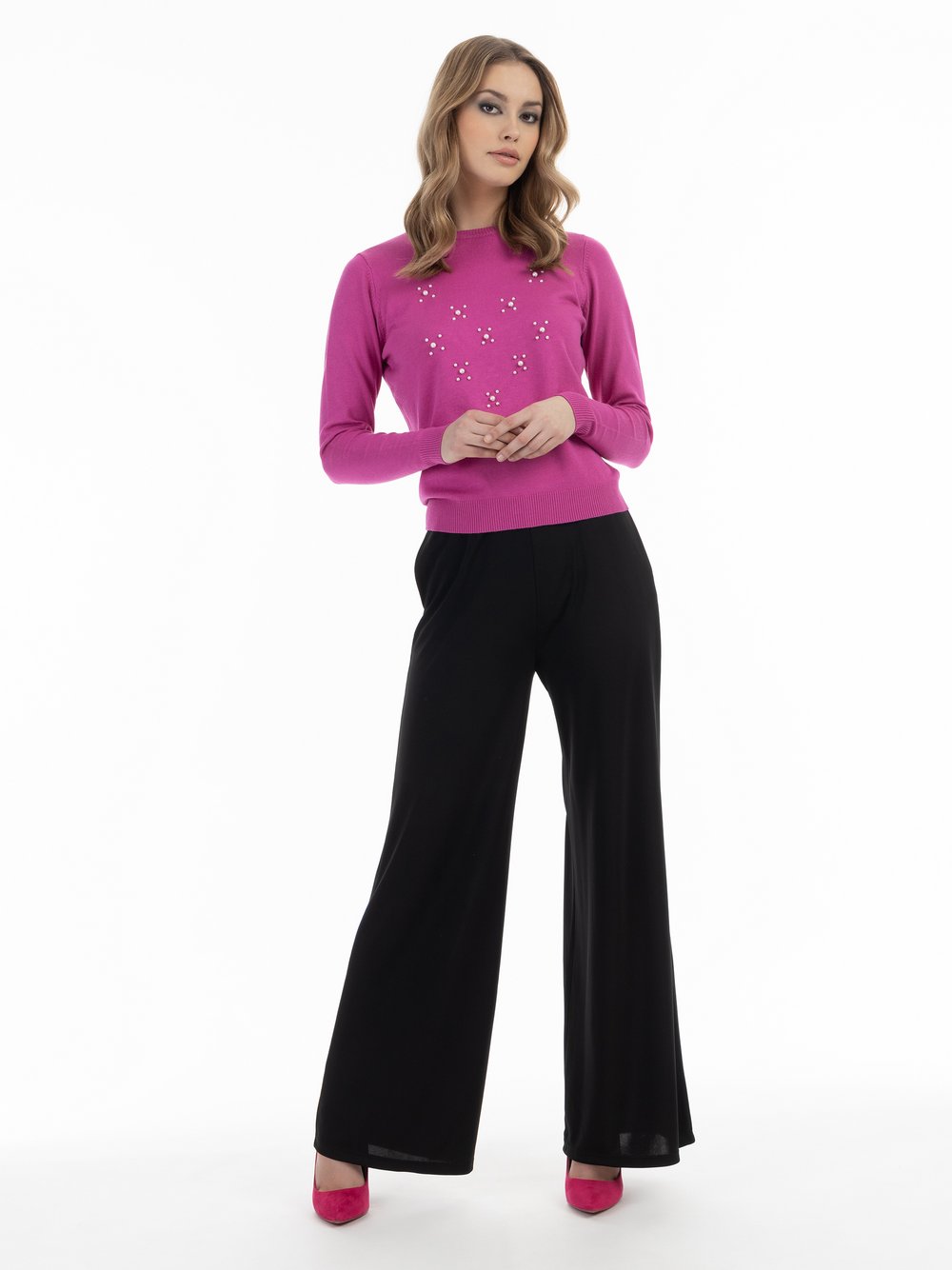 Faina Strickpullover Damen Viskose