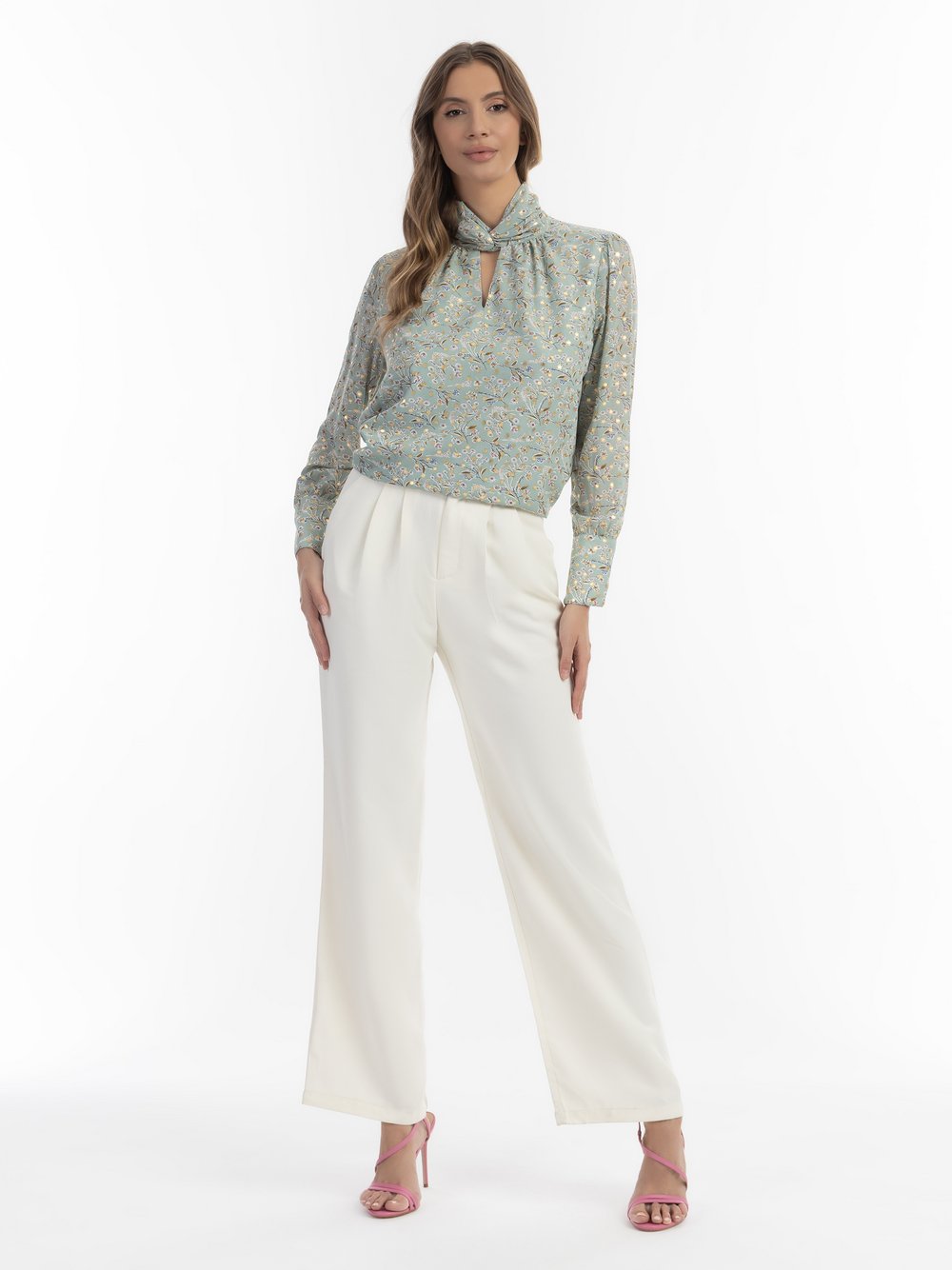 Faina Bluse Damen bedruckt