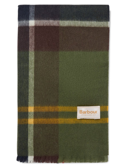 Barbour Schal Damen Lambswool kariert