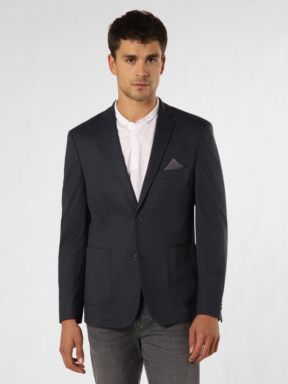 Finshley & Harding Sakko Herren Modern Fit meliert
