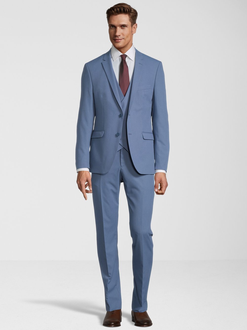 Steffen Klein Anzug Herren Slim Fit