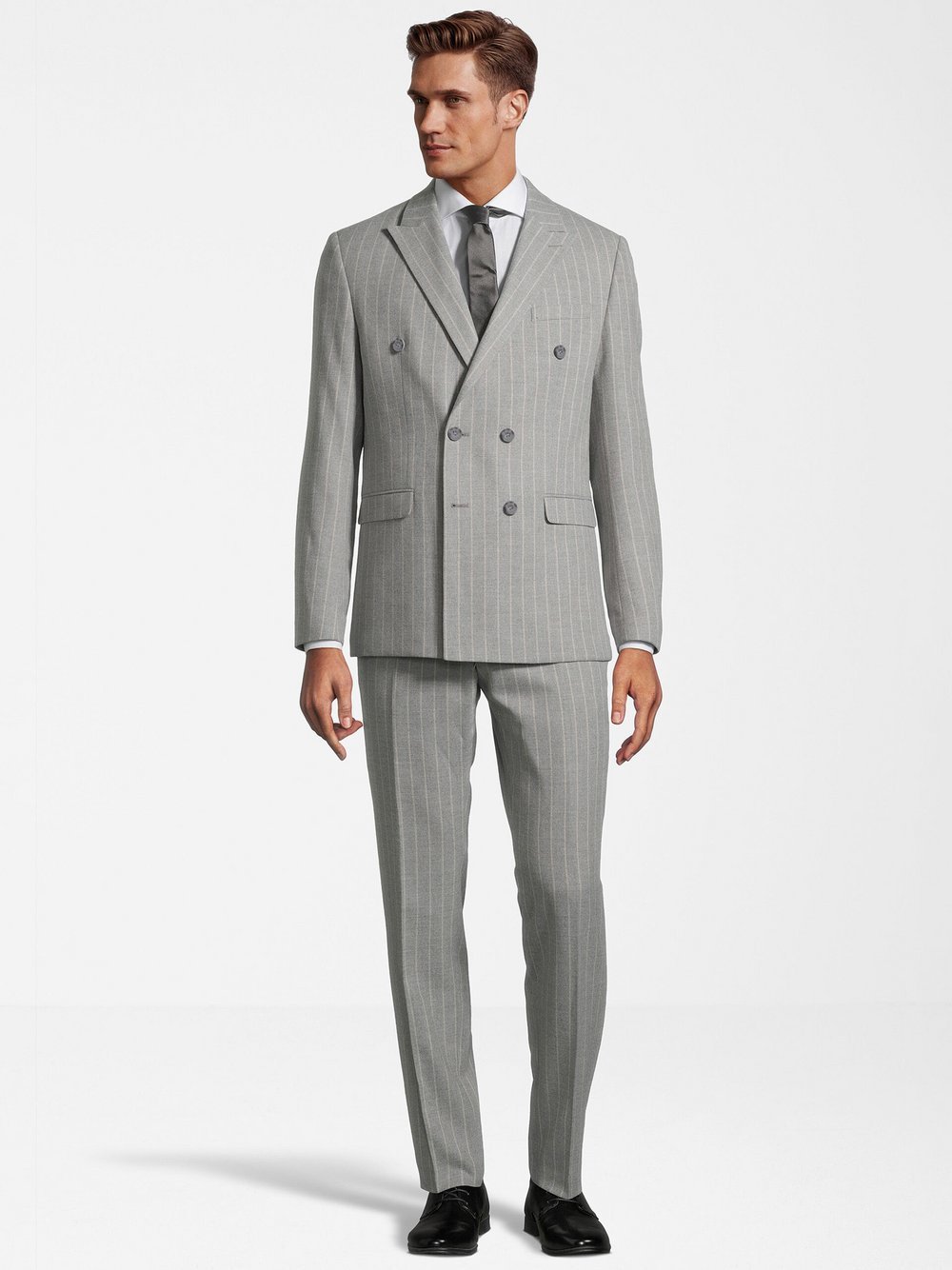 Steffen Klein Anzug Slim-Fit Herren Slim Fit strukturiert