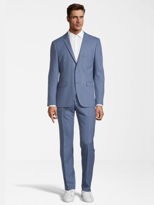 Steffen Klein Anzug Herren Slim Fit strukturiert