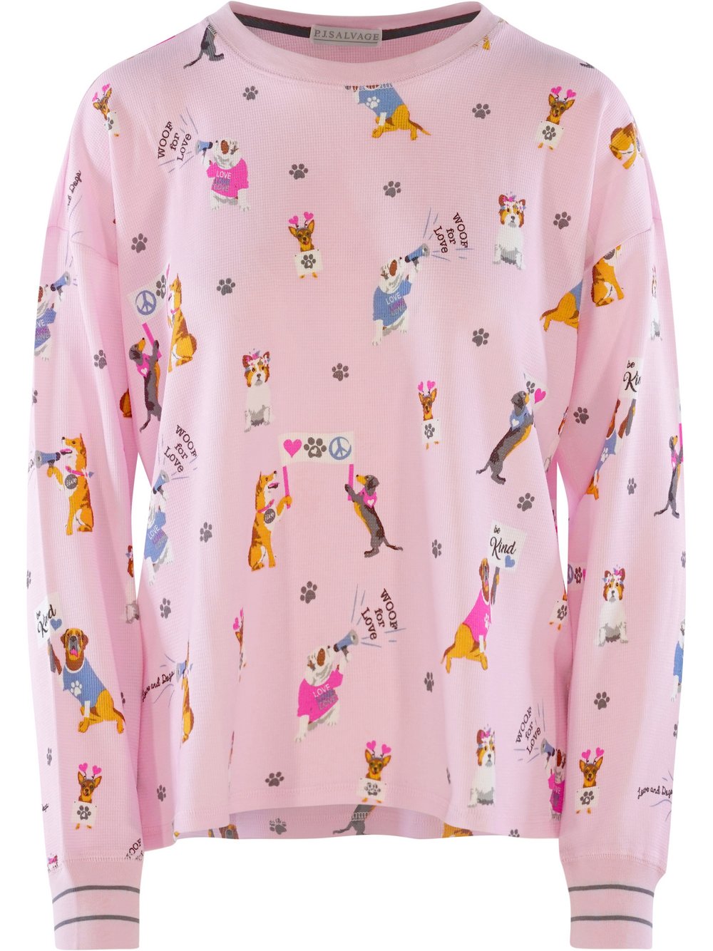 PJ Salvage Pyjamashorts Damen Jersey gemustert