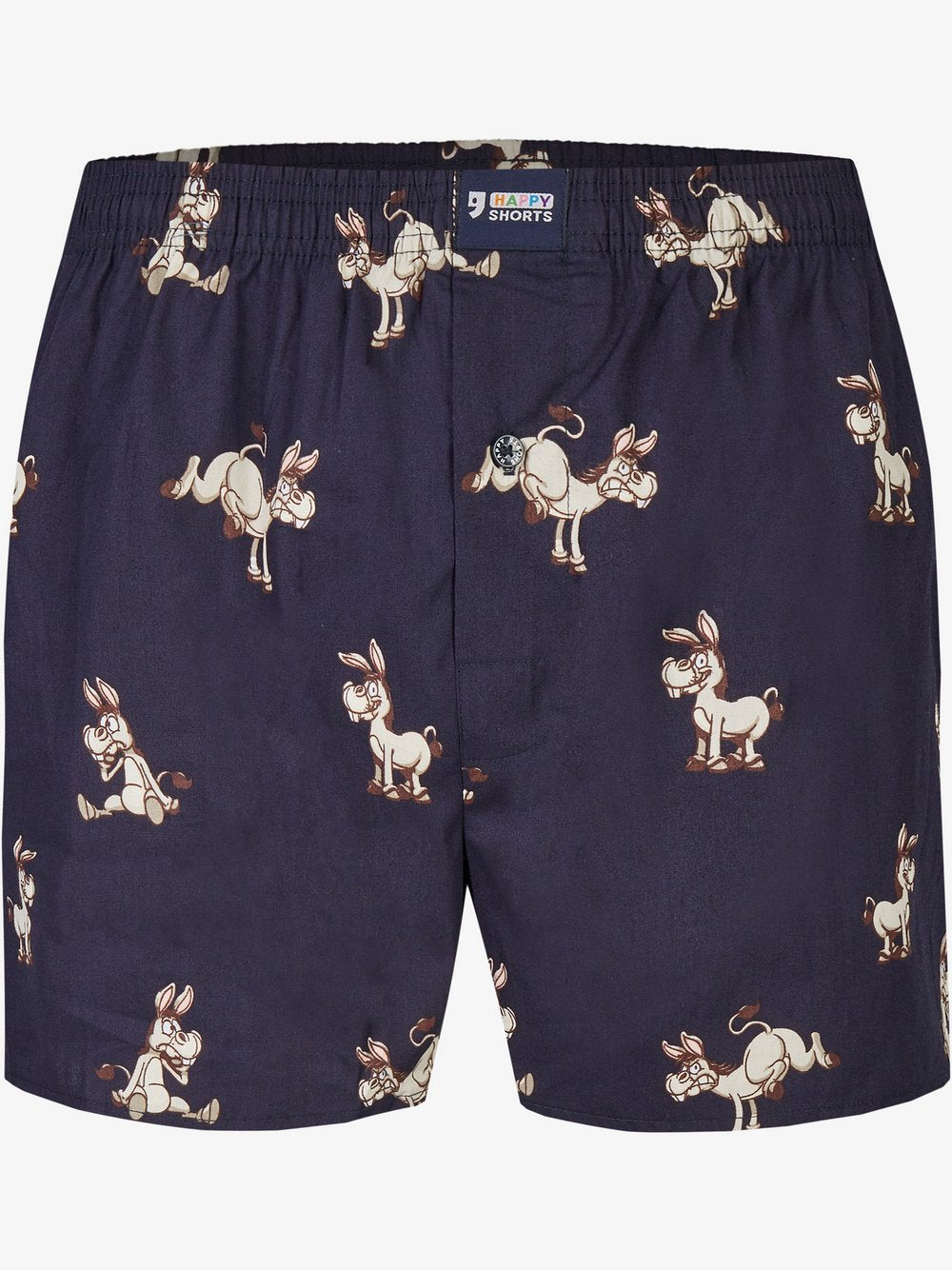 HAPPY SHORTS Pyjama Damen Jersey bedruckt