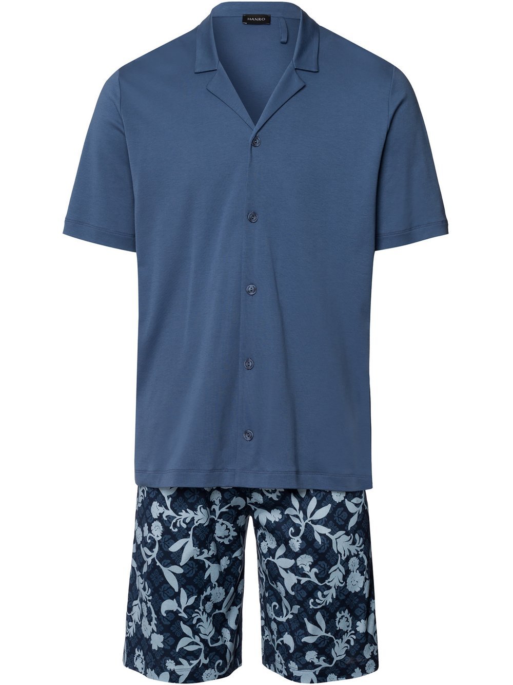 Hanro Pyjamaoberteil Herren Jersey
