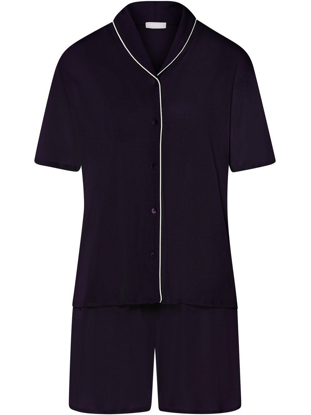 Hanro Pyjamaoberteil Herren Jersey