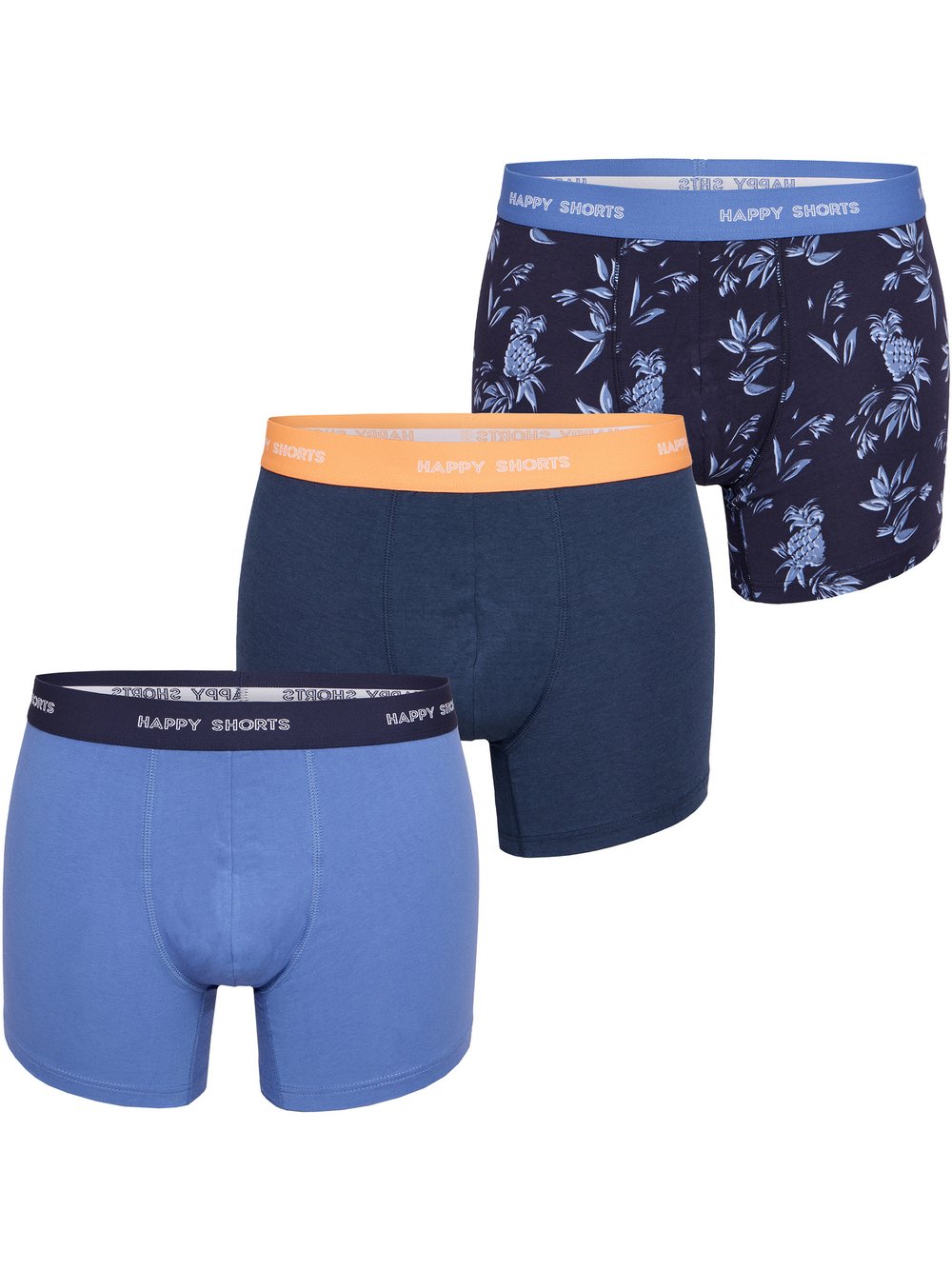 HAPPY SHORTS Pyjama Damen Jersey bedruckt
