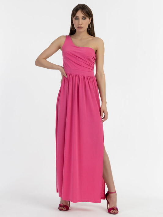 Faina One-Shoulder Maxikleid Damen