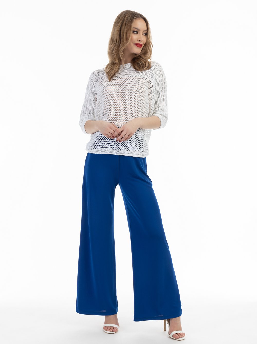 Faina Weitmaschiger Strickpullover Damen