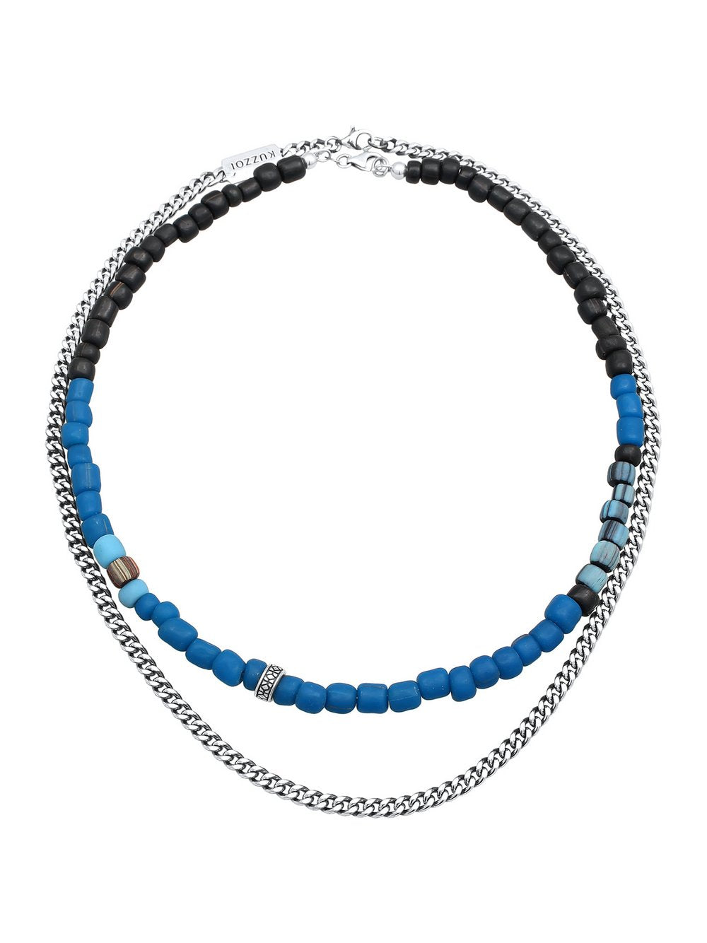 KUZZOI Halskette Herren Sterlingsilber