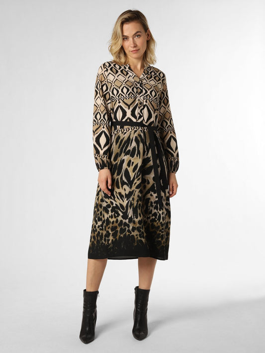 CATNOIR Kleid Damen Viskose gemustert
