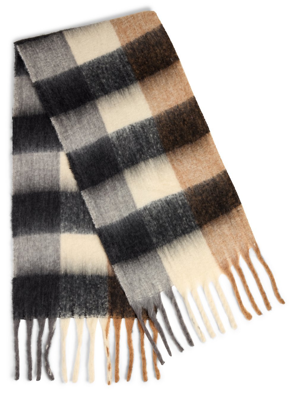 Marie Lund Schal Damen kariert