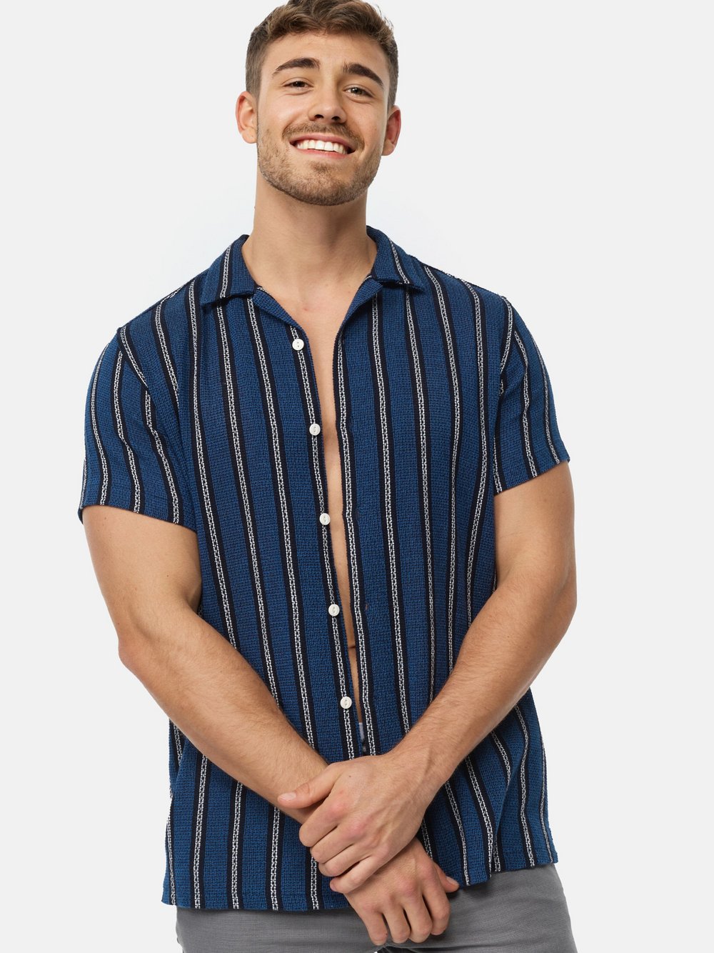 Indicode Shorts & Shirt Set Herren Baumwolle