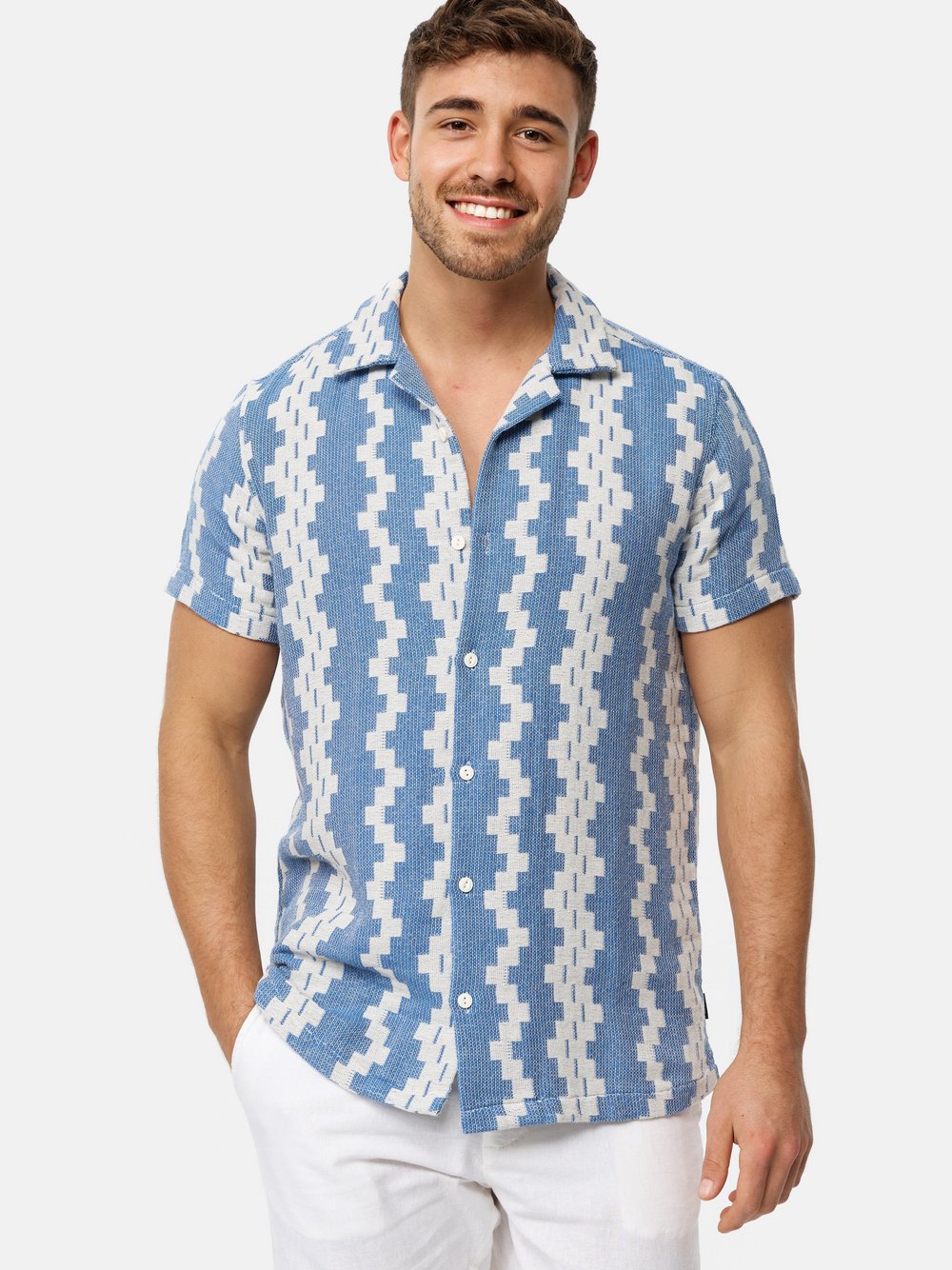 Indicode Shorts & Shirt Set Herren Baumwolle