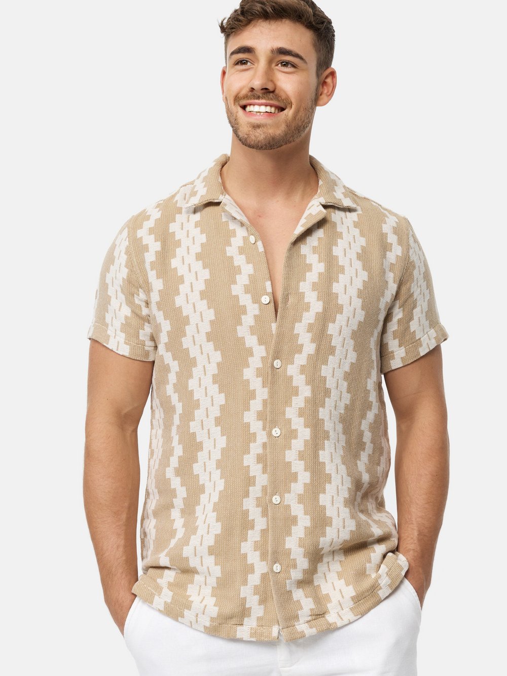 Indicode Shorts & Shirt Set Herren Baumwolle