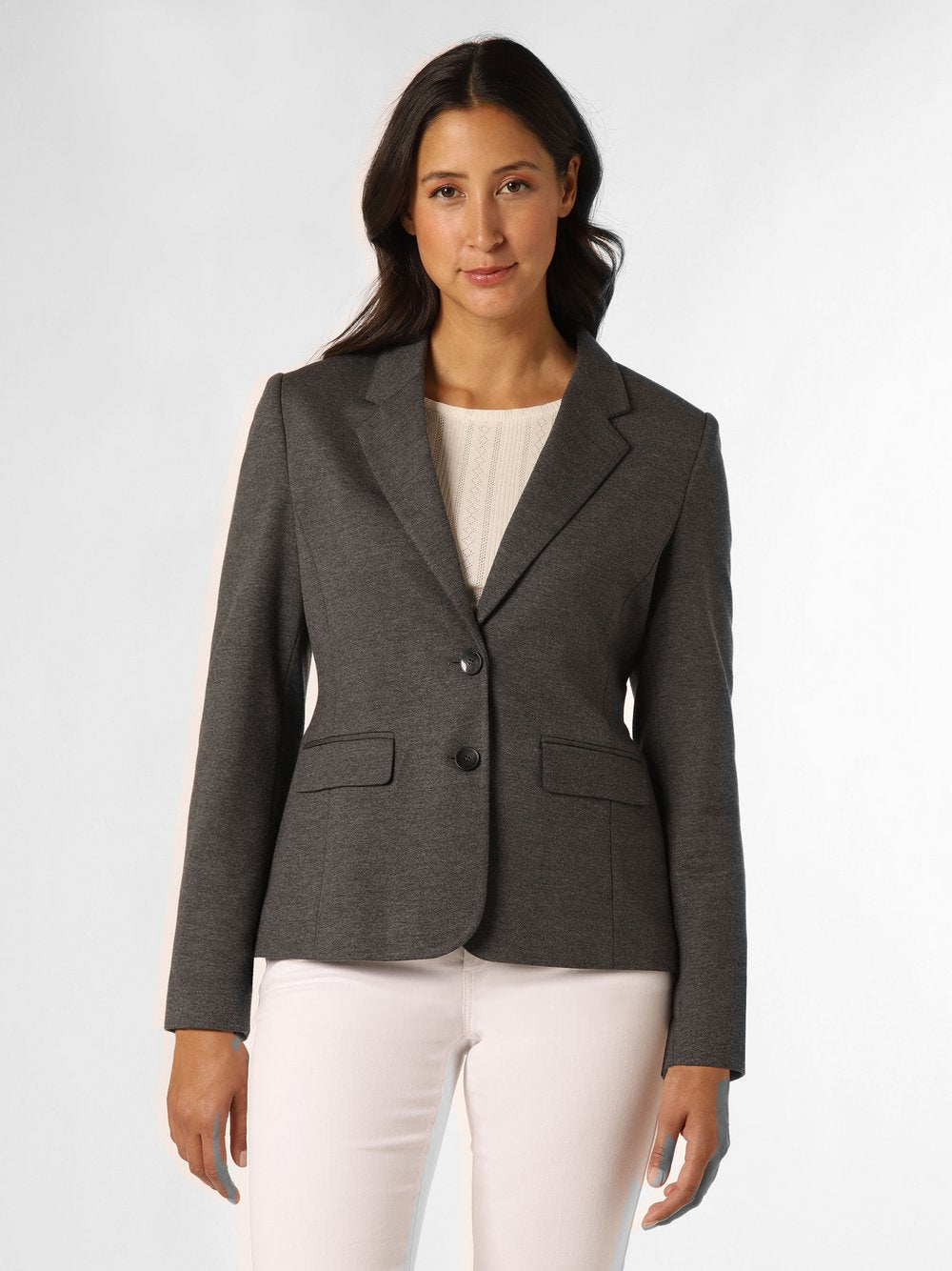 s.Oliver LABEL Blazer Damen Jersey meliert