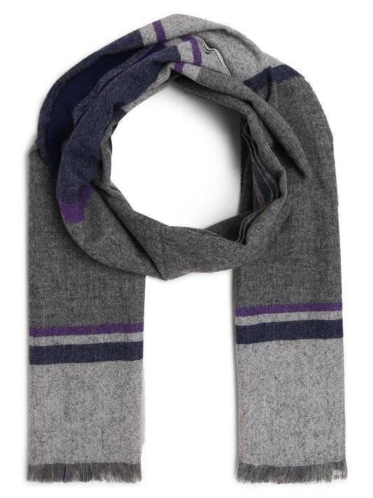 Finshley & Harding London Schal Herren Wolle kariert