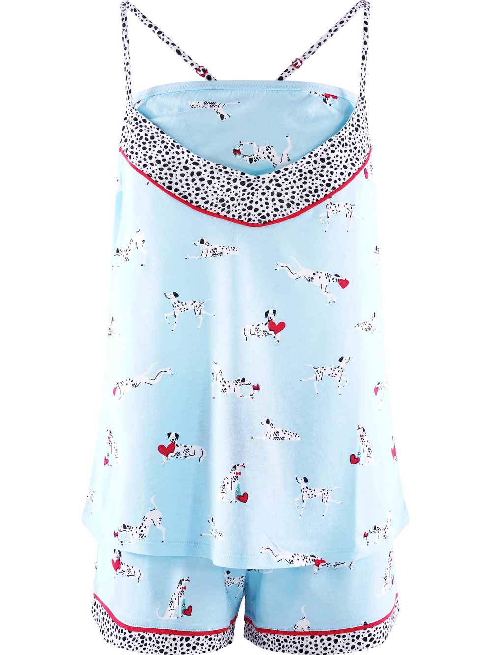 PJ Salvage Pyjamashorts Damen Jersey gemustert