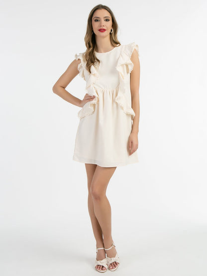 Faina Minikleid mit Rüschen Damen