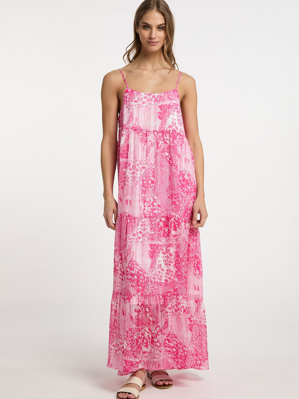 IZIA Maxikleid Damen gemustert