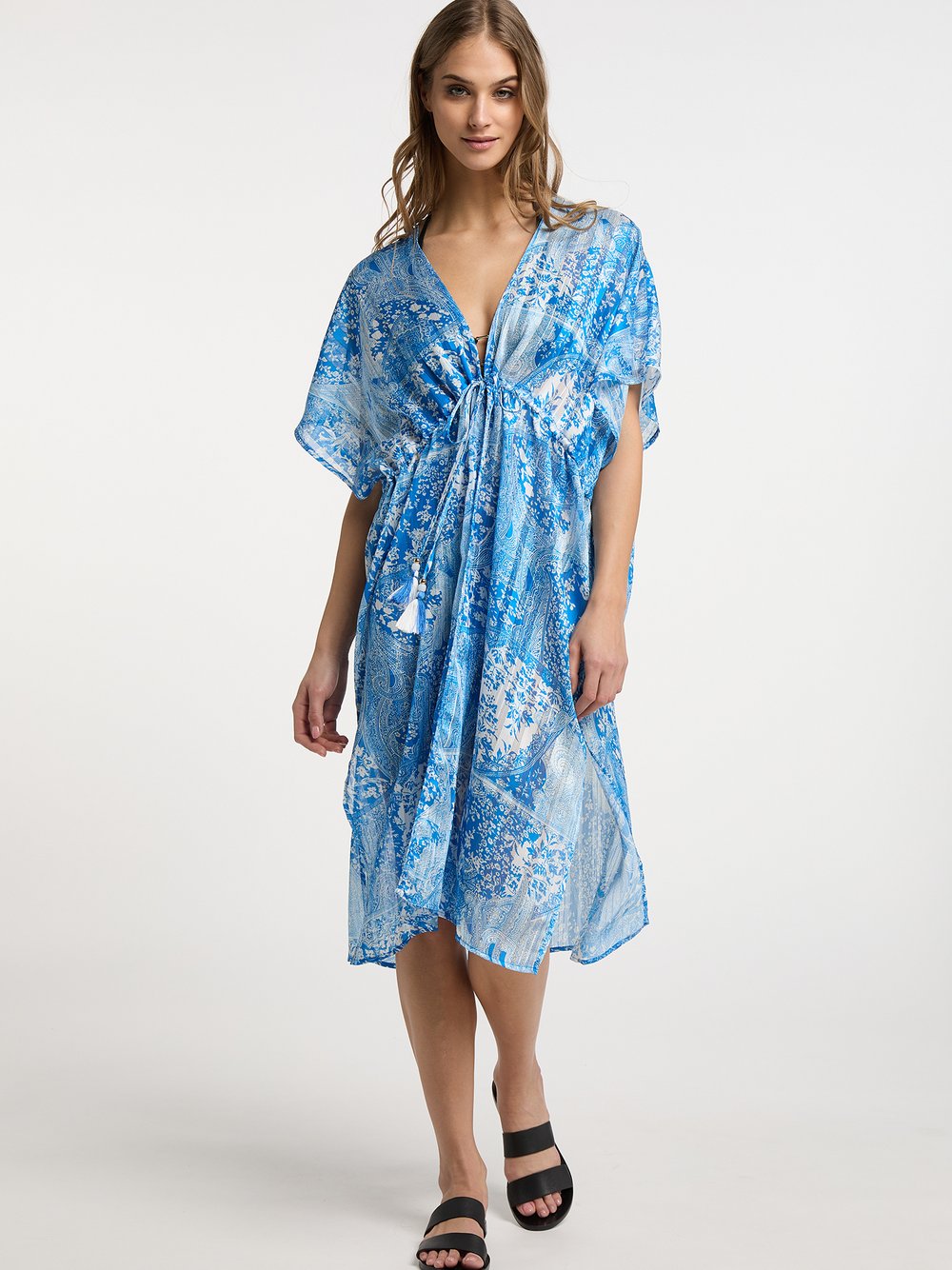IZIA Kimono Damen gemustert