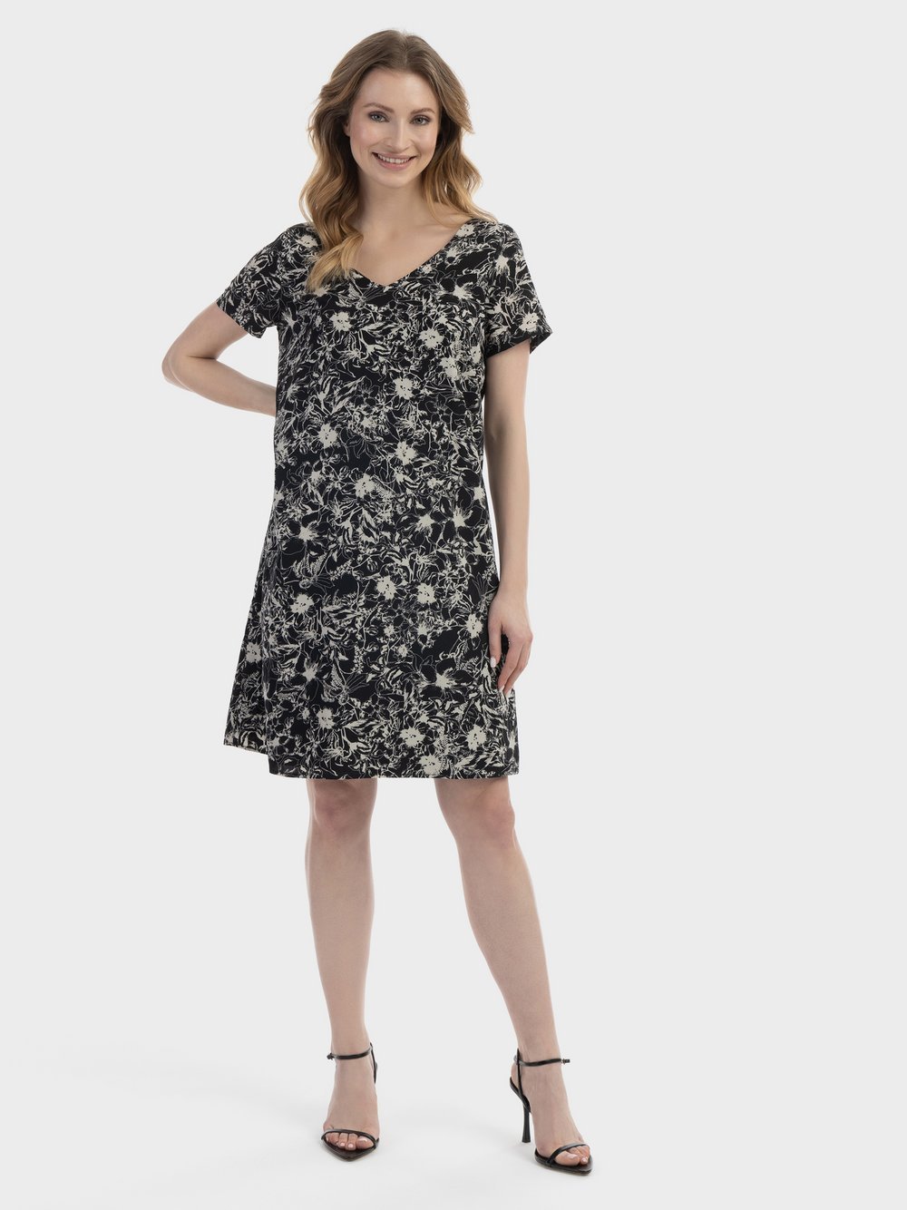 Usha Kleid Damen gemustert